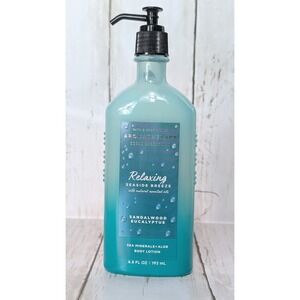 Bath and Body Works Relaxing Seaside Breeze Sandalwood Eucalyptus Body Lotion